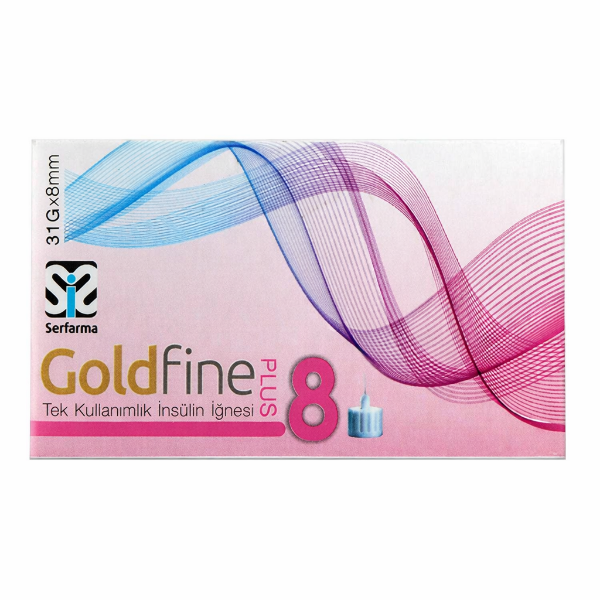 Goldfine Plus İnsülin İğne Ucu 31G 8mm